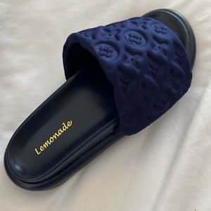Limited Edition Slides Navy Miss Lola